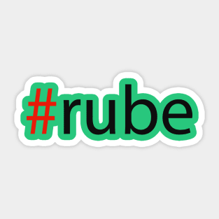 #rube Sticker